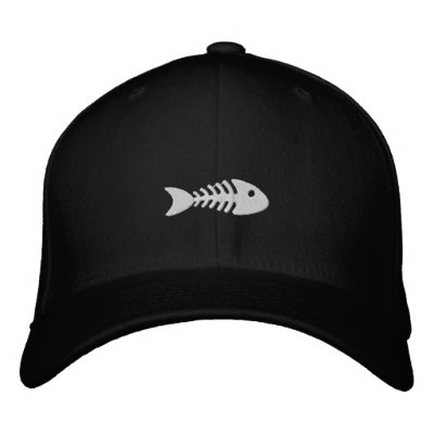 Fishbone Embroidered Hats Fishbone Embroidered Hats