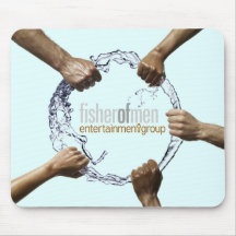 Fisher of Men Entertainment Group - Blue Mouse Pad