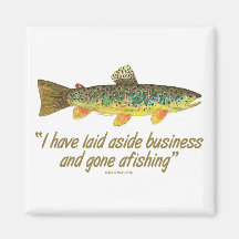 Fisherman Quote Fridge Magnets
