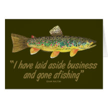 Fisherman Quote Greeting Card