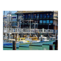 Fisherman's Wharf and Boats posters