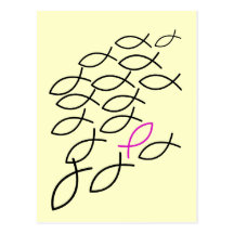 Fishes Postcard