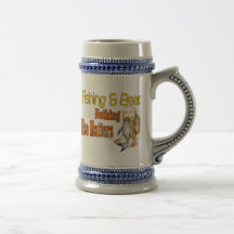 Fishing and Beer Nothing Else Matters Coffee Mugs