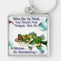 Fishing Bass Key Chain
