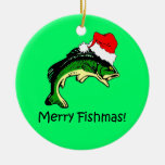 fishing Christmas Christmas Ornaments