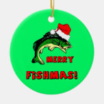 fishing Christmas Christmas Tree Ornaments