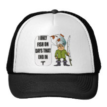 Fishing Everday T-shirts and Gifts Trucker Hat