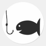 fishing icon sticker