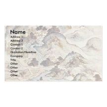 Fishing In Springtime By Taiga Ikeno (Best Quality Business Cards