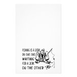Fishing Jerk Personalized Stationery