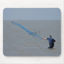 Fishing Nets Ocean Mousepad