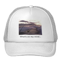 Fishing on my mind trucker hats