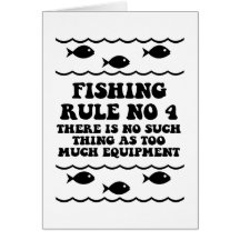 Fishing Rule No 4 Card