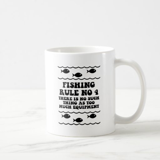 Fishing Rule No 4 Mugs