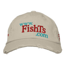 FishTs Embroidery Site Logo Embroidered Hats