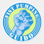 Fist Pumping Guido Sticker