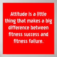 Fitness Motivation Poster