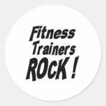 Fitness Trainers Rock! Sticker