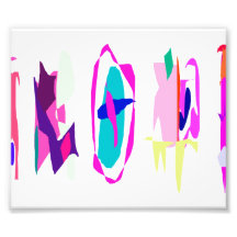 Five Abstracts Photographic Print