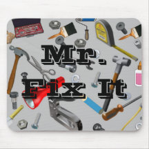 Fix It Handyman Tools Mousemats