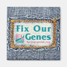FIX OUR GENES REFRIGERATOR MAGNETS
