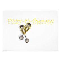 Fizzy-O-therapy Personalised Invite