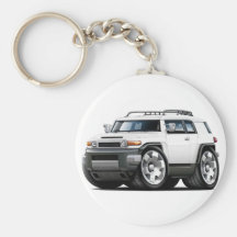 Fj Cruiser White Car Key Chains