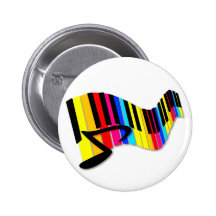 Flabby_Expression Pinback Button