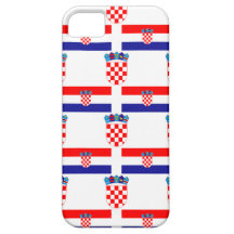 Flag and Crest of Croatia iPhone 5 Covers