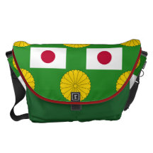 Flag and Imperial Seal of Japan Messenger Bags