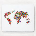 Flag Map Mousepad