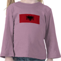 Flag of Albania Tee Shirts