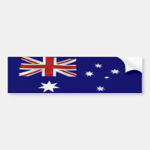 Flag of Australia Bumper Stickers