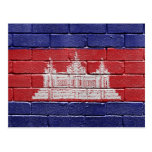 Flag of Cambodia Post Cards