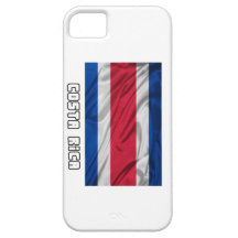 Flag of Costa Rica iPhone 5 Cases