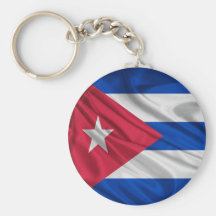 Flag of Cuba Keychain