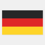 Flag of Germany Rectangular Sticker