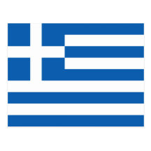 Flag of Greece Post Card