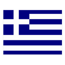 Flag of Greece Post Card