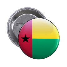 Flag of Guinea-Bissau Pinback Buttons