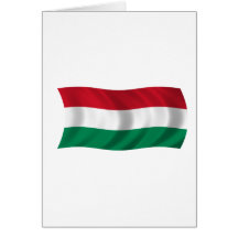 Flag of Hungary Greeting Cards