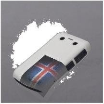 Flag of Iceland Blackberry Case