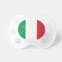 Flag of Italy Baby Pacifiers