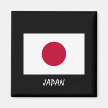 Flag of Japan Refrigerator Magnet