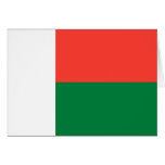 Flag of Madagascar Greeting Cards