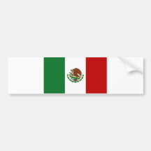 Flag of Mexico Bumper Sticker