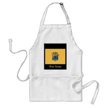 Flag of New Jersey Aprons