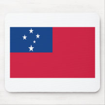 Flag of Samoa Mouse Pad