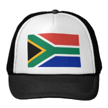 Flag of South Africa Trucker Hats