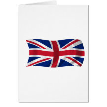 Flag of the United Kingdom Greeting Cards